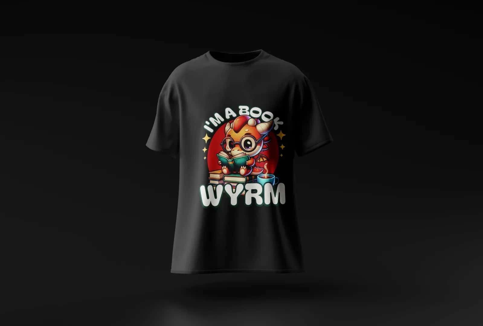 Tričko I'm a Book Wyrm