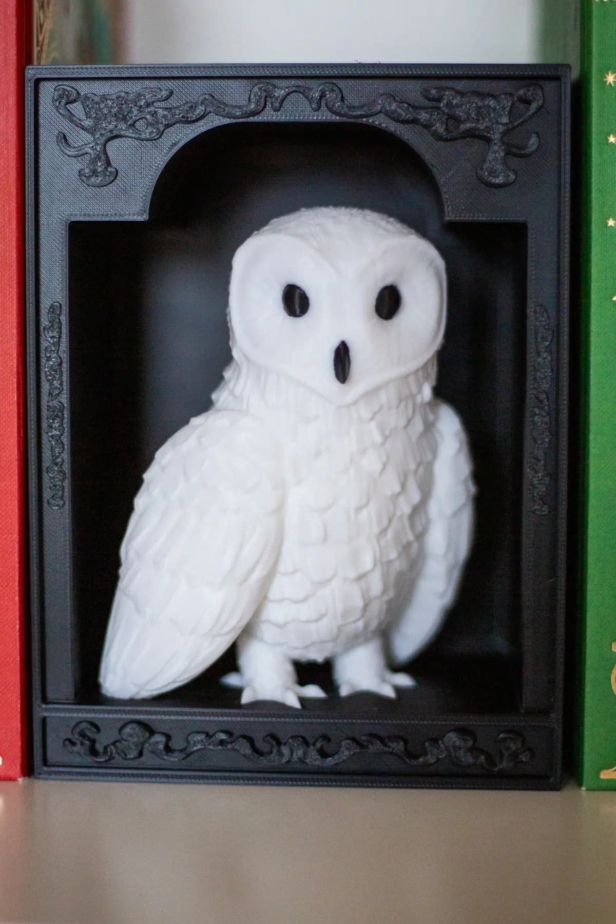 Knižní zarážka – Strážkyně knih Bílá sova